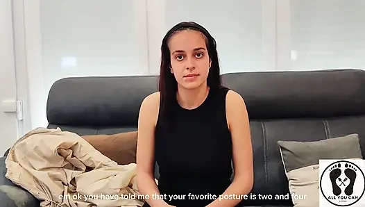 Leyla kixx neues amateur-modell, 18 jahre alt, interview, sex-casting
