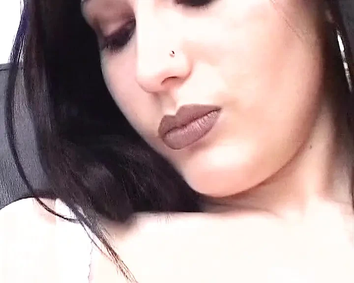 Sexy French whores masturbating in the office