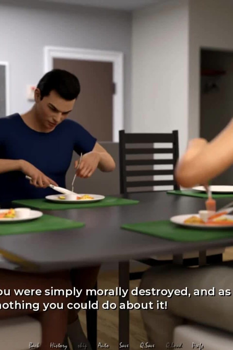 Moving Down: submissive house husband is doing all the homework while his wife is chilling ep.48