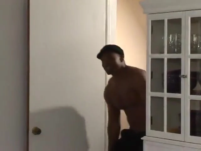 Guy Opens Black Girl’s Legs and Eats Her Pussy Then Fucks