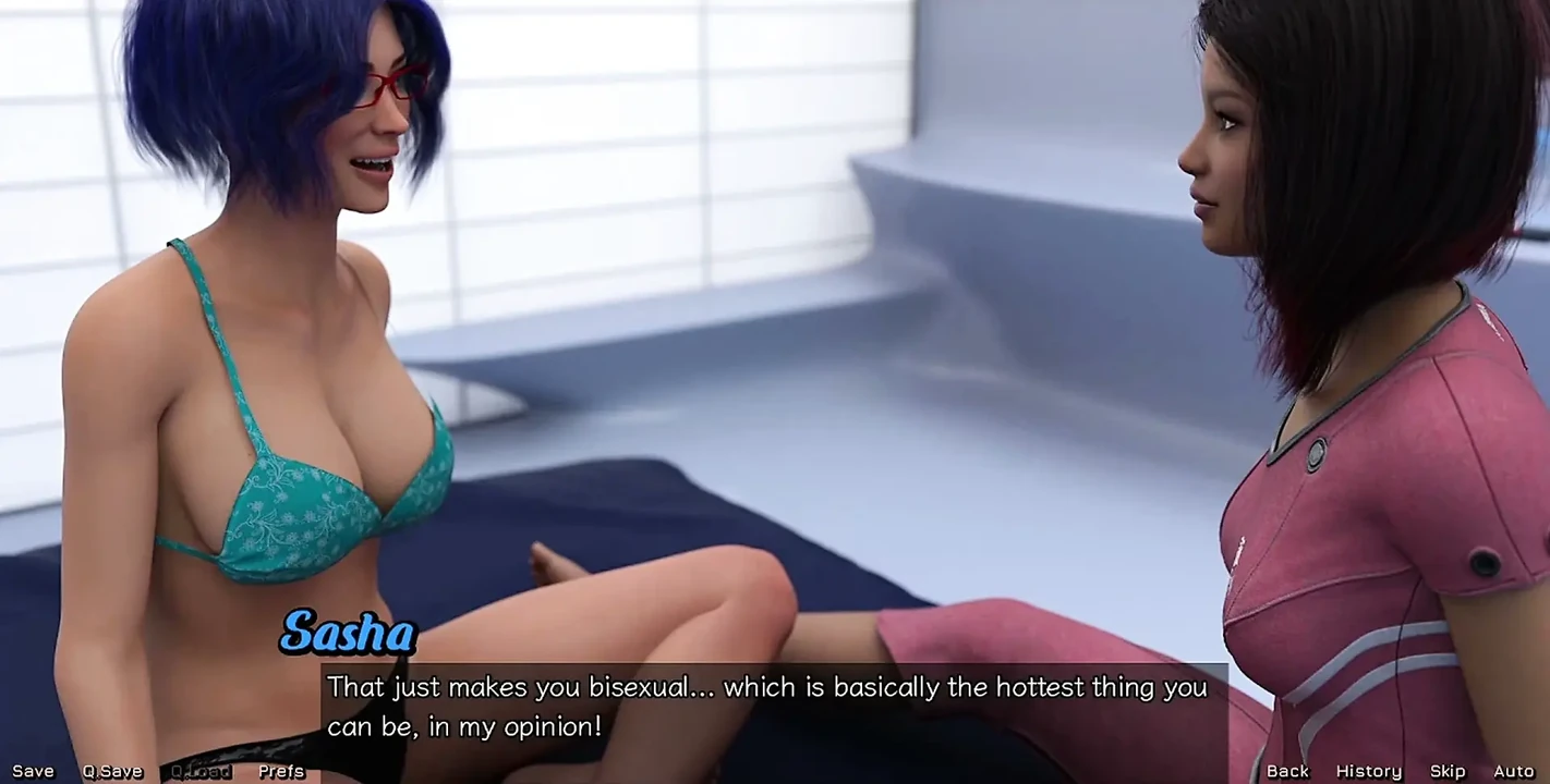 Stranded in Space - Exploring Elsies Bi-sexual Side