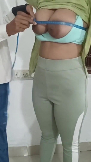 Iconic moment from "Salu went to get the dress tailored near her trailer and she got"