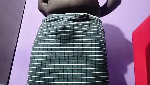 tamil boy oil massage and boobs pressing