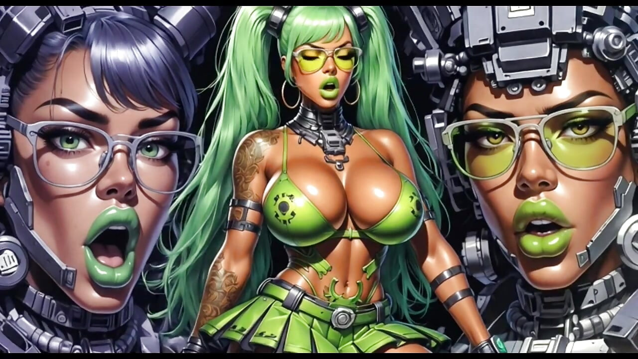 Video musical sexy, animación Ai