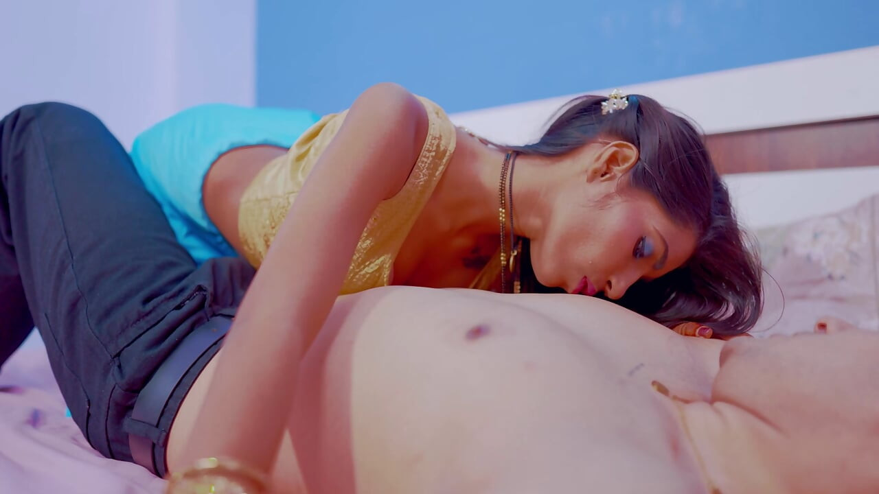 Sexy slim bhabhi seduce by her devar when she was alone sitting in the balcony