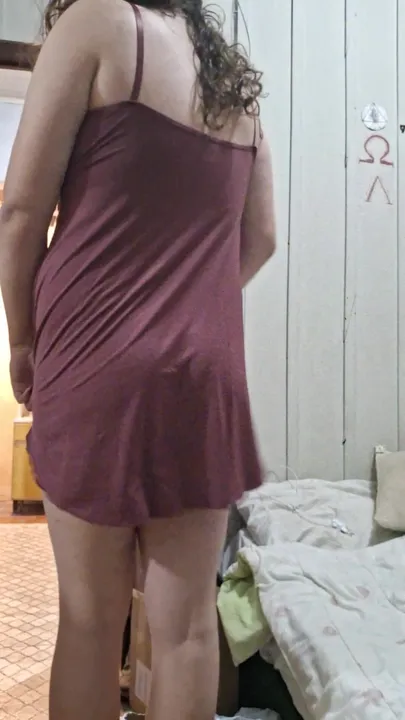 Showing my nightgown