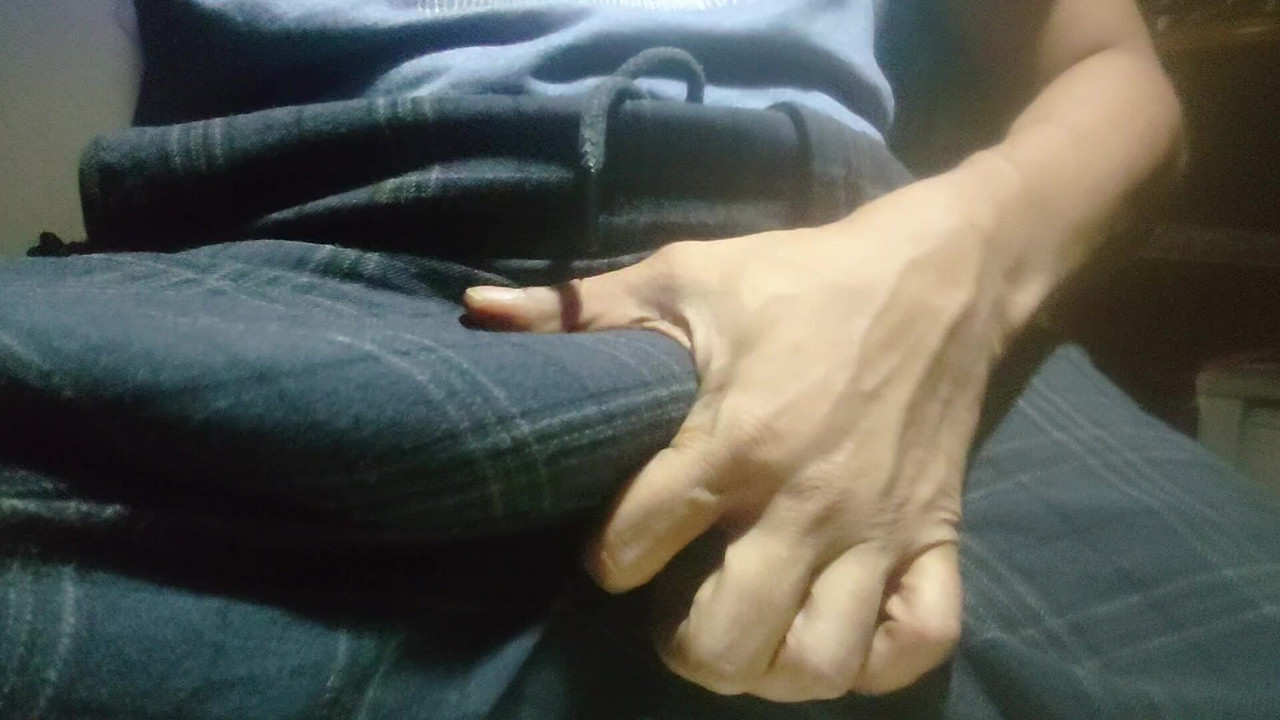 Big Dick Throbbing Under His Pants To Fuck Her Tight Asshole