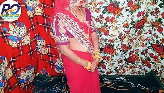 Sex with stepmother's younger sister, lifting the red saree and secretly going to the village for a wedding with the stepson, full video