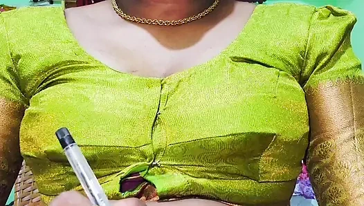 Indian hot wife bedroom Came out mouth with Boyfriend