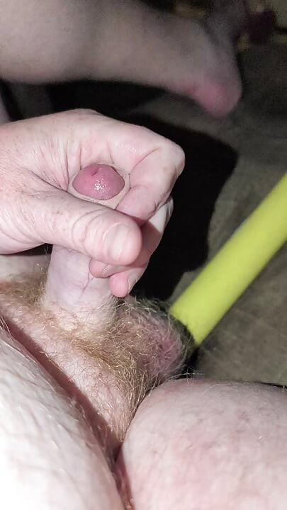 Wiffle ball bat fills me up and stretches my hole