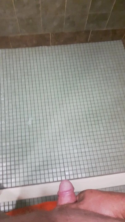Truckstop shower cum.