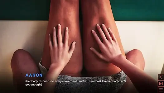 Orta yaşlı seksi kadın odasında yapay masaj yapıyor