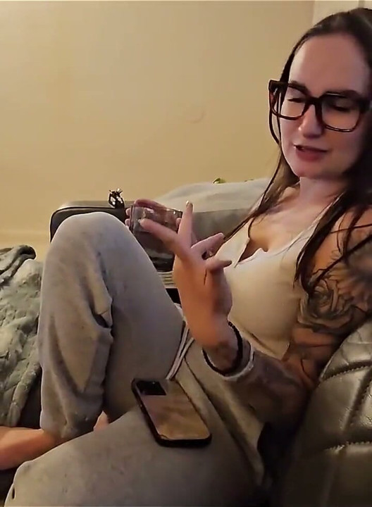 House Sitting with My Nerdy Step Sis