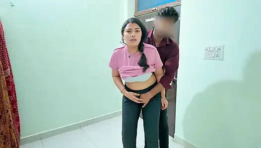 Big Cock JIJA JI seduced by SAALIS sexual body fucked her Tight pussy and ass Hindi audio