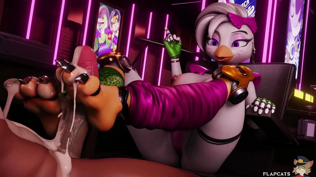 GLAMROCK CHICA - ÎNCĂLCARE A SECURITĂȚII FNAF (COMPILAȚIE PORNO)