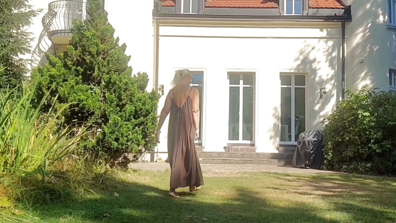 Blonde Mature Wife Selena Enjoys Sex After Walk