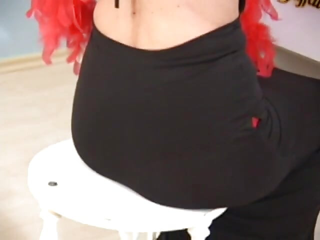 Elegant redhead loves to blow a cock and then get drilled on bed