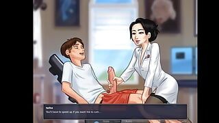 Wszystkie sceny seksu z nauczycielem nauki - ciasną cipką - nauczycielem ucznia - Animowana gra porno
