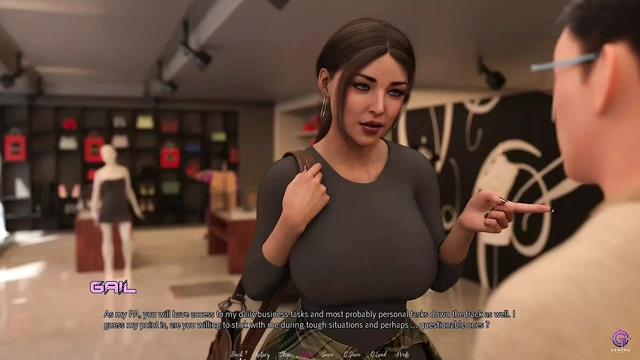 The Office - Full Story 2 - a Horny Seductive MILF Who Cheats on Her Husband witheveryone