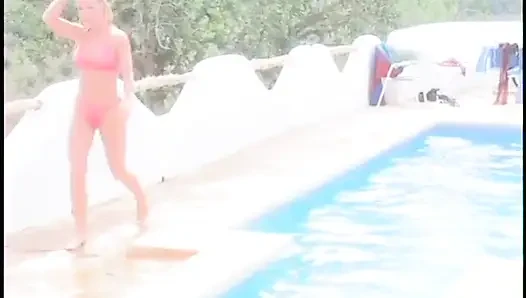 Hot MILFs in swimming pool