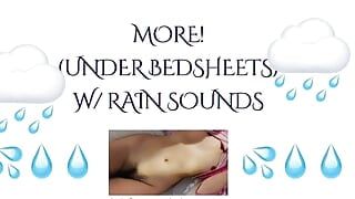 MORE! under sheets (Rain ASMR)