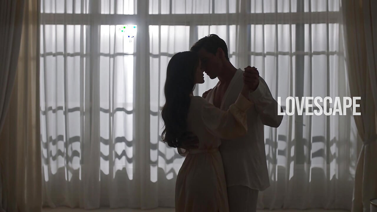 Une danse romantique aux chandelles se transforme en sexe passionné (AI)