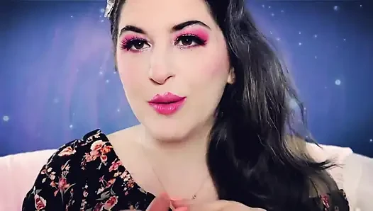 Pink Lipstick on Plexiglass Asmr