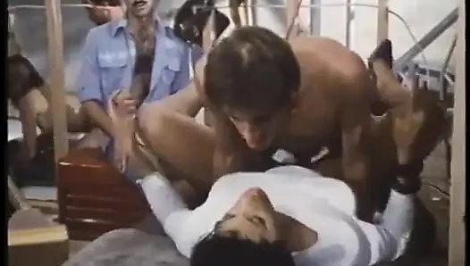 Good looking babes gets their pussies pounded hardcore form some builders