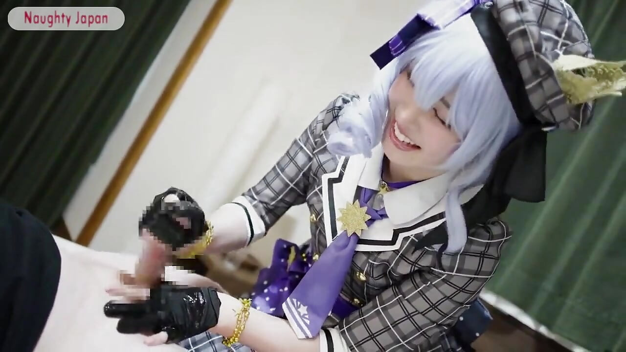 Gloved Handjob Prodigy. a Future Star Who Drains Every Last Drop!