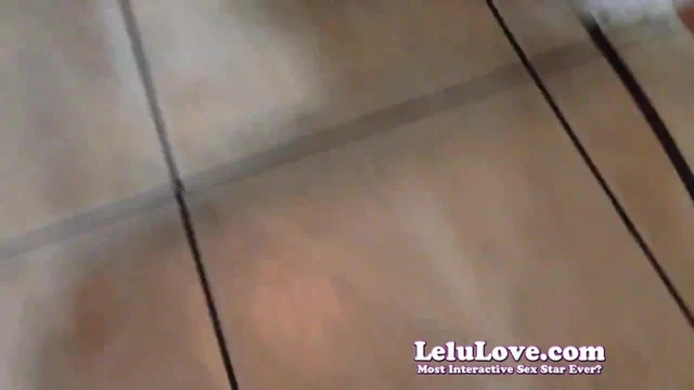 Lelu Love-BLOOPER: There's a squirrel in my fireplace!! :)