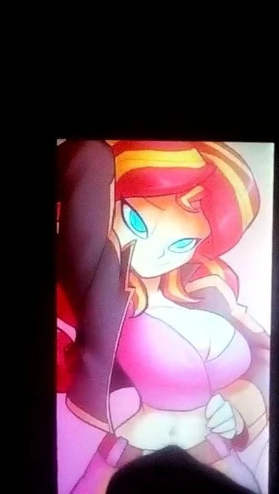 Having fun with Sunset shimmer