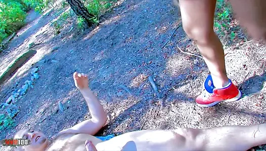 The slutty Spanish tourist!