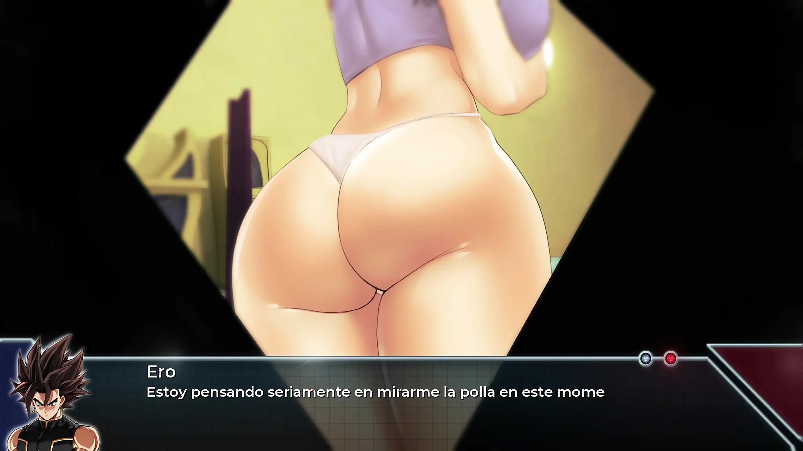 Divine Adventure - Apprécier le gros cul d’Android 18 alors qu’elle change