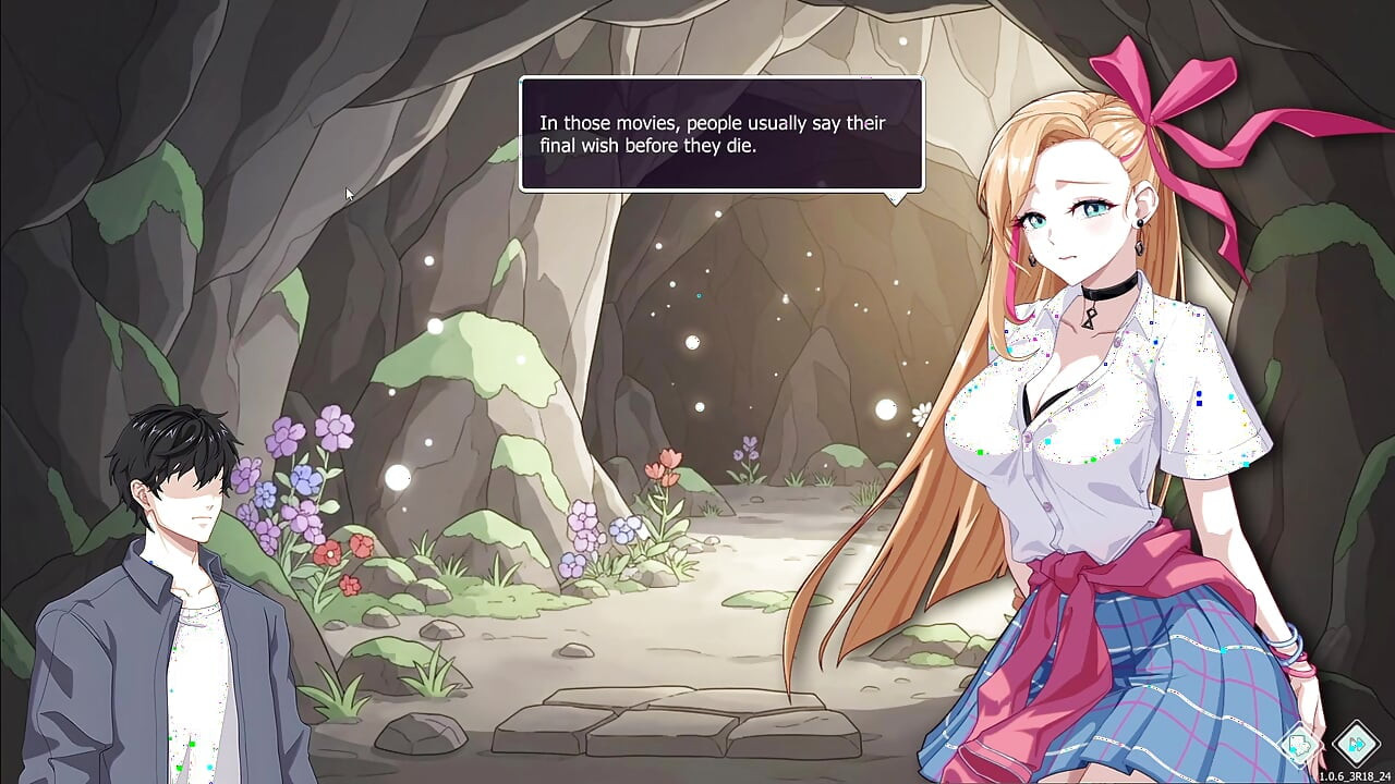 Happy student part 6! There is no light in the dorm she acsidently grubs me by my dick!