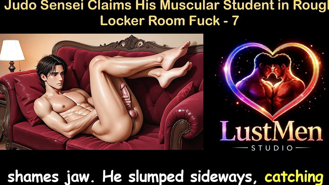 Gay Audio Sex Story - Judo Sensei Claims His Muscular Student in Rough Locker Room Fuck - Part 7