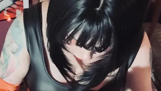 Hot Wife Tina Snua Smoking A Cork 100 Cigarette In Satin Gloves & Jewellery