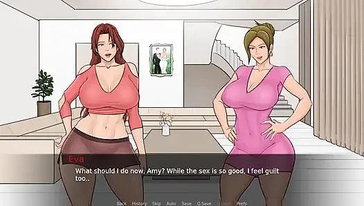 Ekstasi Eva #10 si cewek hot rambut merah selingkuh dari pacar sama ayah tirinya