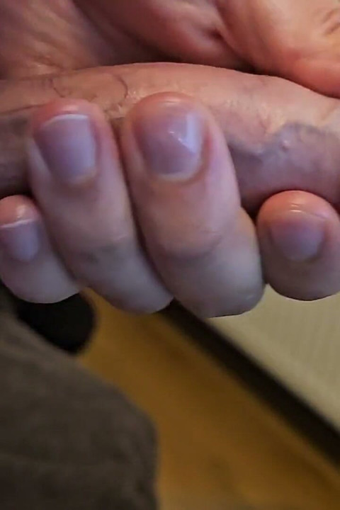 Uncut Curved Cock