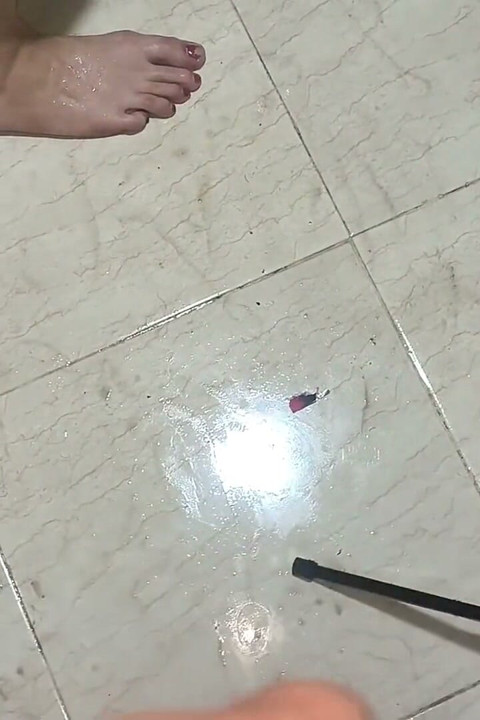 Arab Cuckold Husband Big Dick Friend Fuck My Wife in Shower