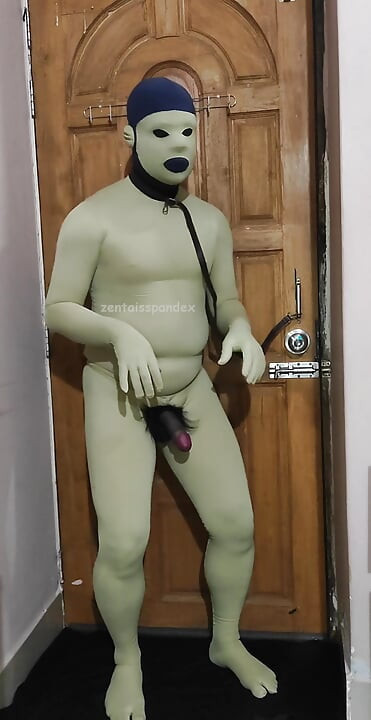 Monkey Mask man penis porn