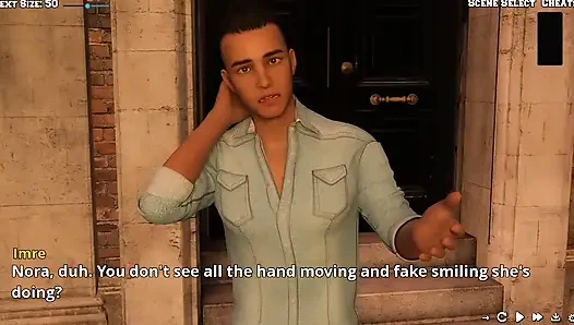 Bersenang-senang sama lindsey di malam hari