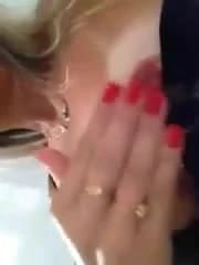 Mature woman masturbating