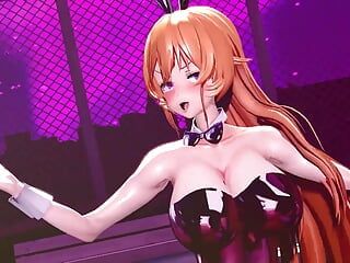 Mmd R-18 anime meisjes sexy dansclip 159