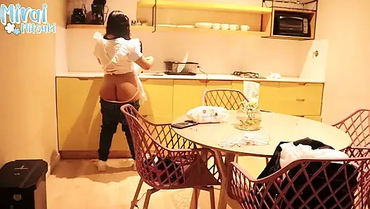 POV My Perverted Boss Sees My Buttcrack