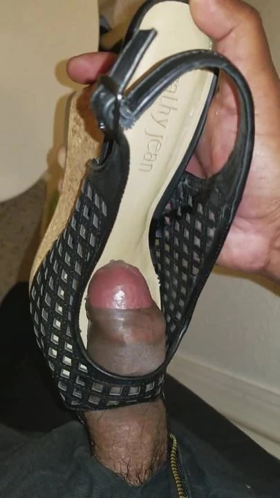 Fucking black wedges, one of my favs i had fuck