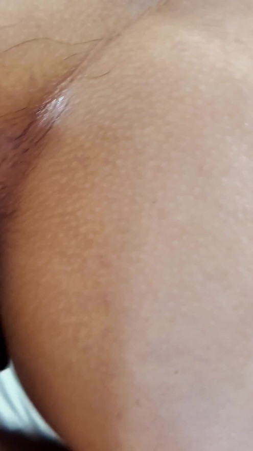 Small milf gets huge cock doggy with it she wears her anal plug | Clip 1