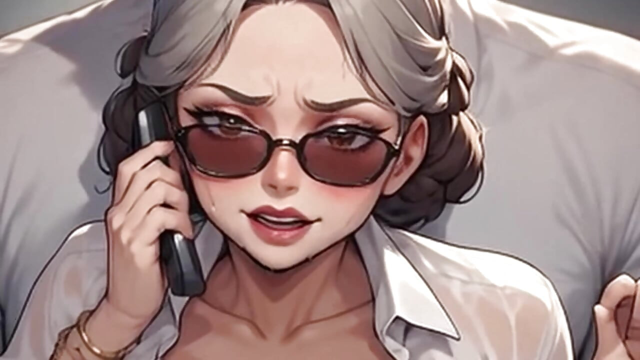 Waifu Dojrzała sekretarz POV - biuro telefon zbliżenie boob dokuczanie rozbieranie (1m teaser)