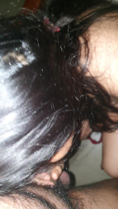 Wife oral 1st time