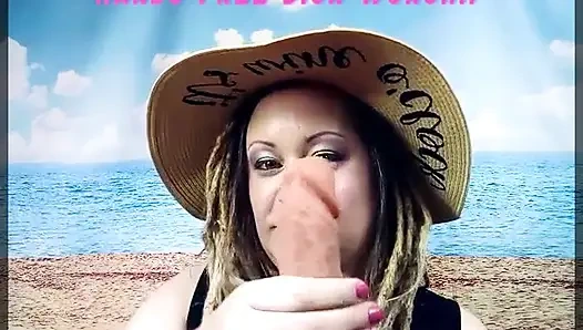 Hands free dick worship Camp Sissy Boi version