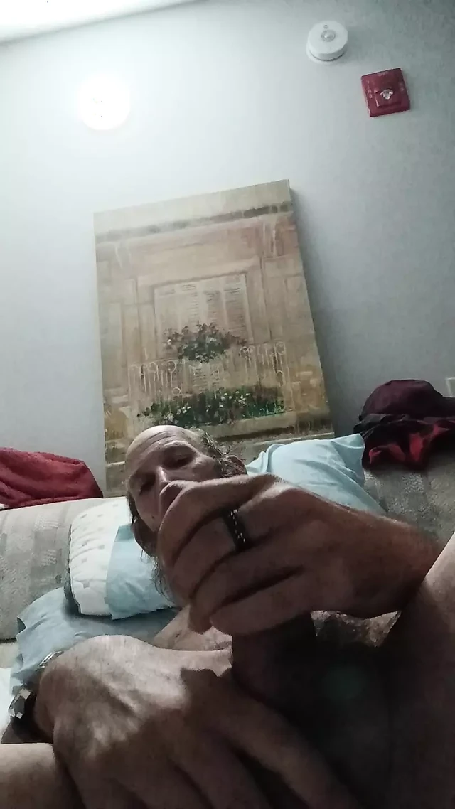 Masterbating again